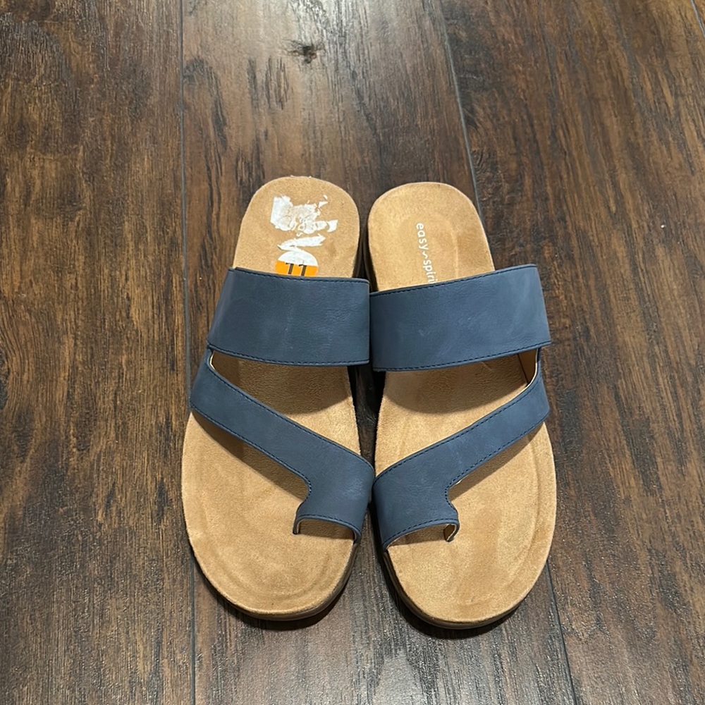 Easy Spirit Blue Sandals
